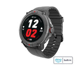 Ryze Trek Smart Watch Black & Red